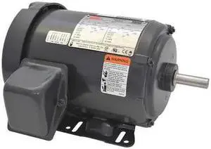 DAYTON 48ZJ88 3-Phase General Purpose Motor, 1 1/2 HP, 56H Frame, 230/460V AC