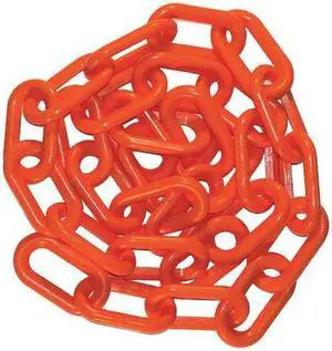 MR. CHAIN 50012-500 Plastic Chain,2" x 500 ft.,Sfty Green