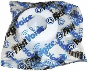 FIRST VOICE TS-3187-20W Cohesive Bandage,White,1" x 5 yd.,PK20