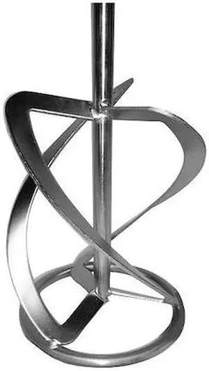 BN PRODUCTS USA BNR003-160 Mixing Paddle,With Holes,Silver