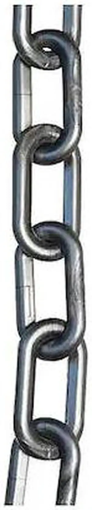 MR. CHAIN 50008-500 Plastic Chain,2" x 500 ft.,Silver