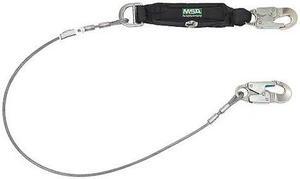 MSA SAFETY 10213787 MSA Leading Edge Lanyard, Single leg, Small Aluminum