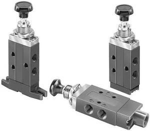PARKER 414931000 Manual Air Control Valve,3-Way,1/8In NPT