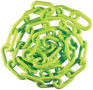 MR. CHAIN 50014-500 Plastic Chain,2" x 500 ft.,Sfty Orange