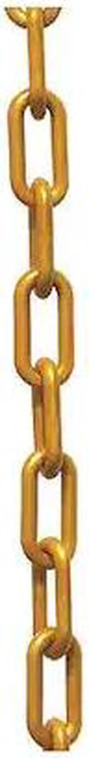 MR. CHAIN 30009-500 Plastic Chain,1 1/2" x 500 ft.,Gold