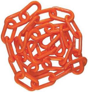 MR. CHAIN 30012-500 Plastic Chain,1 1/2" x 500 ft.,Sfty Org