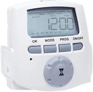 INTERMATIC DT620 Timer,Digital,120V,15A,Plug In