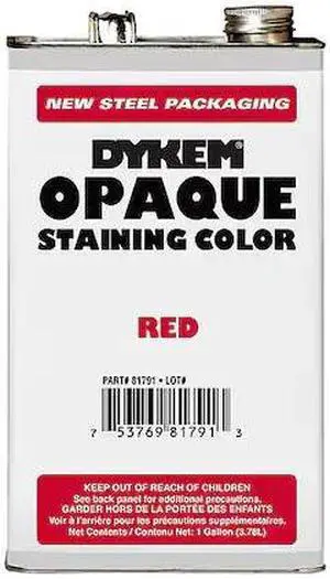 DYKEM 81791 Opaque Staining Color,Gallon,Red