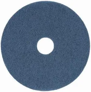 BOARDWALK BWK4016BLU Scrubbing Floor Pads, 16" Diameter, Blue, PK5