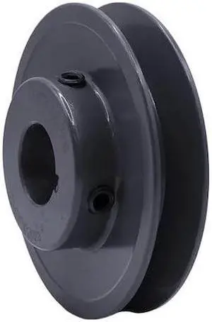 TB WOOD'S AK3478 7/8" Fixed Bore 1-Groove Standard V-Belt Pulley 3.45" OD