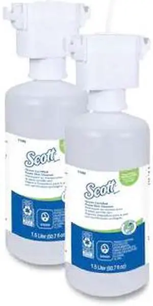 SCOTT KCC 11285 Essential Green Certified Foam Skin Cleanser, 1500 mL Refill,