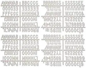 ZORO SELECT UV52305 Letter Box Set,1 In.