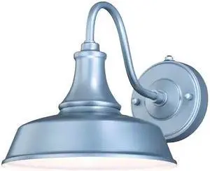 VAXCEL T0370 Dorado Outdoor 9in Light Satin Silver