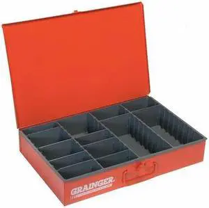 Durham Mfg Compartment Drawer Red Powder Coated  Steel  119-17-S1158