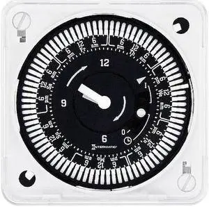 INTERMATIC MIL72ESWUZH-120 Electromechanical Timer,7-Day,SPDT