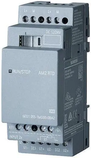 SIEMENS 6ED10551MD000BA2 Input/Output Module,2 Inputs