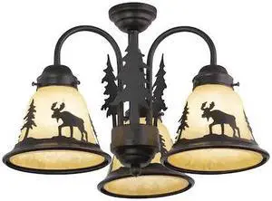 VAXCEL LK55616BBZ-C Yellowstone 3L Light Kit Bronze
