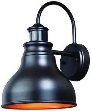 VAXCEL T0259 Delano Bronze Motion Sensor Dusk to Dawn Farmhouse Barn Dark Sky