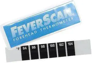 ZORO SELECT 79233 Thermometer Fever Scan,PK100