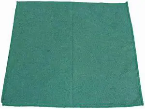 IMPACT PRODUCTS LFK301 Lightweight Microfiber Cloths, 16 x 16, Green, PK240