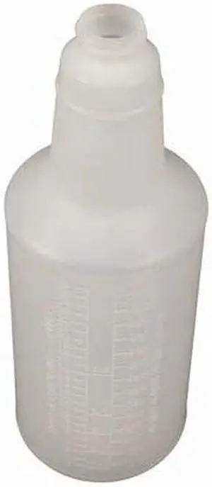 IMPACT PRODUCTS 5032WGDZUN Plastic Bottles with Graduations, 32 oz, Clear, PK12