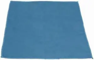 IMPACT PRODUCTS IMP LFK100 Lightweight Microfiber Cloths, 16 x 16, Blue,