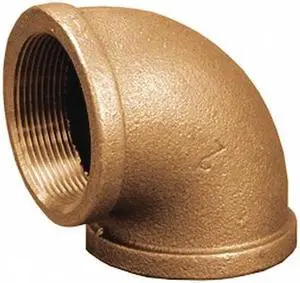 JONES STEPHENS B74009LF Bronze Elbow,Lead Free,2",90 deg.