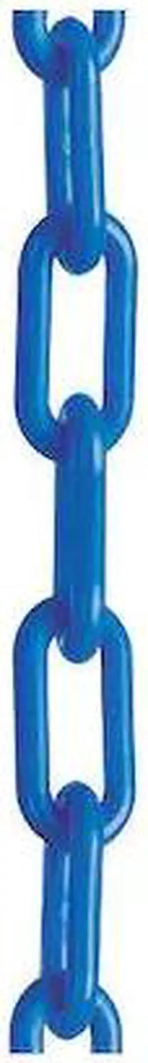 MR. CHAIN 30006-300 Plastic Chain,1 1/2" x 300 ft,Blue