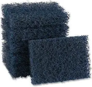 BOARDWALK 88BWK HD Extra Heavy-Duty Scour Pad, 3 1/2 x 5, Blue/Gray, PK20