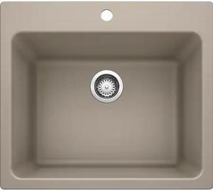 BLANCO 401926 LIVEN 2Mt Granite Composite 25" x 22" Laundry Sink Truffle