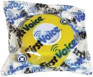 FIRST VOICE TS-3187-20Y Cohesive Bandage,Yellow,1" x 5 yd.,PK20