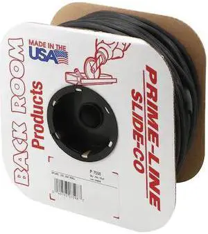 PRIME-LINE P 7598 Screen Retainer Spline, 0.220 in., 250 foot, Black 1 Roll