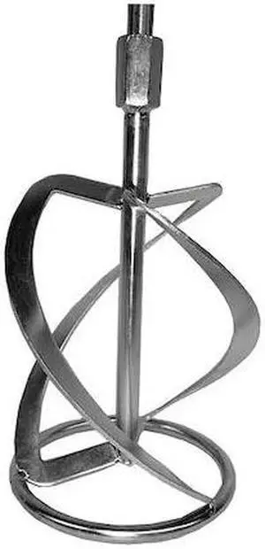 BN PRODUCTS USA BNR010-120 Mixing Paddle,With Holes,Silver