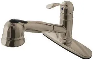 EDEN GSC7578WEL GSC7578WEL Pull-Out Kitchen Faucet, Manual, 6"/8" Mount, 3 Hole