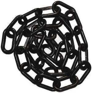 MR. CHAIN 50003-500 Plastic Chain,2" x 500 ft.,Black