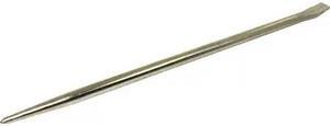 GRAY TOOLS C67 Pinch Bar, 7/8" Width Of Cut X 3/4" Shank X 24" Long, Nickel