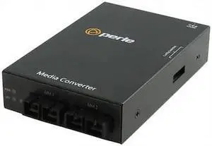 Perle S-1000MM-M2SC2 - Gigabit Ethernet Fiber to Fiber Stand-Alone Media Converter