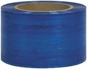 PARTNERS BRAND TNB303BLUE Bundling Stretch Film,3x80 Gx1000ft,PK18, 3" W x 1000