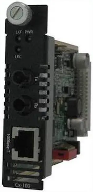 Perle CM-100-M2ST2 Fast Ethernet Media Converter