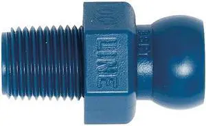 LOC-LINE 49437 BSPT Connector,1/8In,PK50