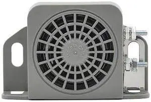 ZORO SELECT 38XF43 Back Up Alarm,97dB,Gray,5 in. L,Plastic (Formerly Imperial