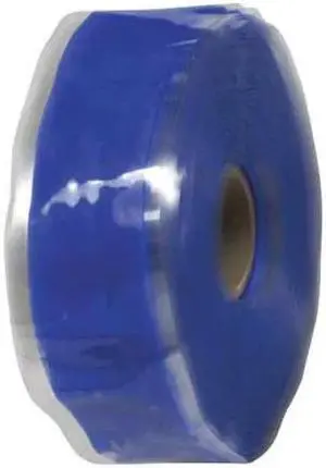 ER TAPE GL20667000 Self-Fusing Tape, 1 x 432 in, 20 mil, Blue