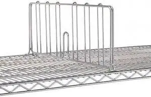 METRO DD36C Shelf Divider 36"W x 8"H, Steel