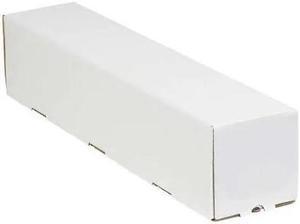 PARTNERS BRAND M5525 Square Mailing Tubes, 5" x 5" x 25", White, 25/Bundle