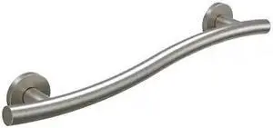 KEENEY GB2022-24BN Wave Designer, 18 ga. Stainless Steel, Brushed Nickel