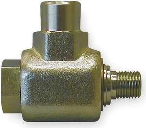 AEROQUIP FS65007-0404-01 Swivel Joint,1/4 In,Zinc Plated Steel