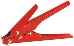 PARTNERS BRAND CTG706 Cable Tie Gun, CTG706, Red, 1/Each