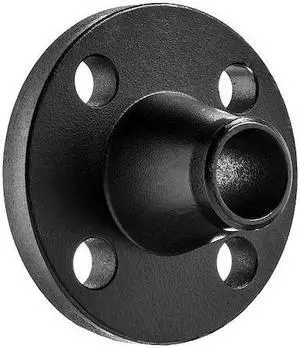 ZORO SELECT BULK-PF-507 Weld Neck Flange Pipe Flange, 6" Pipe, Flanged x Weld