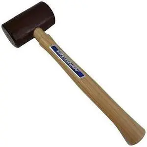 VAUGHAN RM200 Mallet,Rawhide,12 In. L