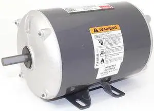 DAYTON 3N350 Three-Phase General Purpose Motor, 1/3 HP, 48 Frame, 208-230/460V